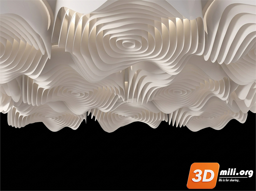 Ceiling Decoration Skp Files